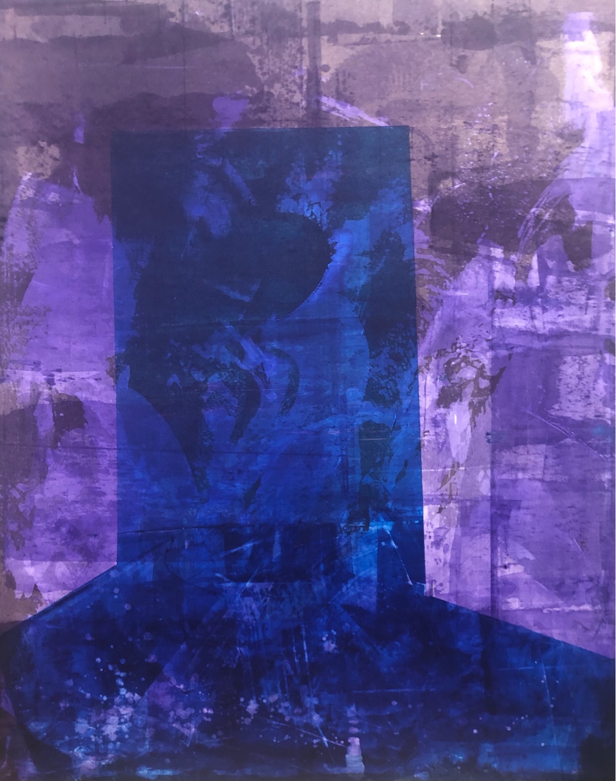 Ken Wadrop, Doorway, 2022, acrylic on board, 150 x 122cm