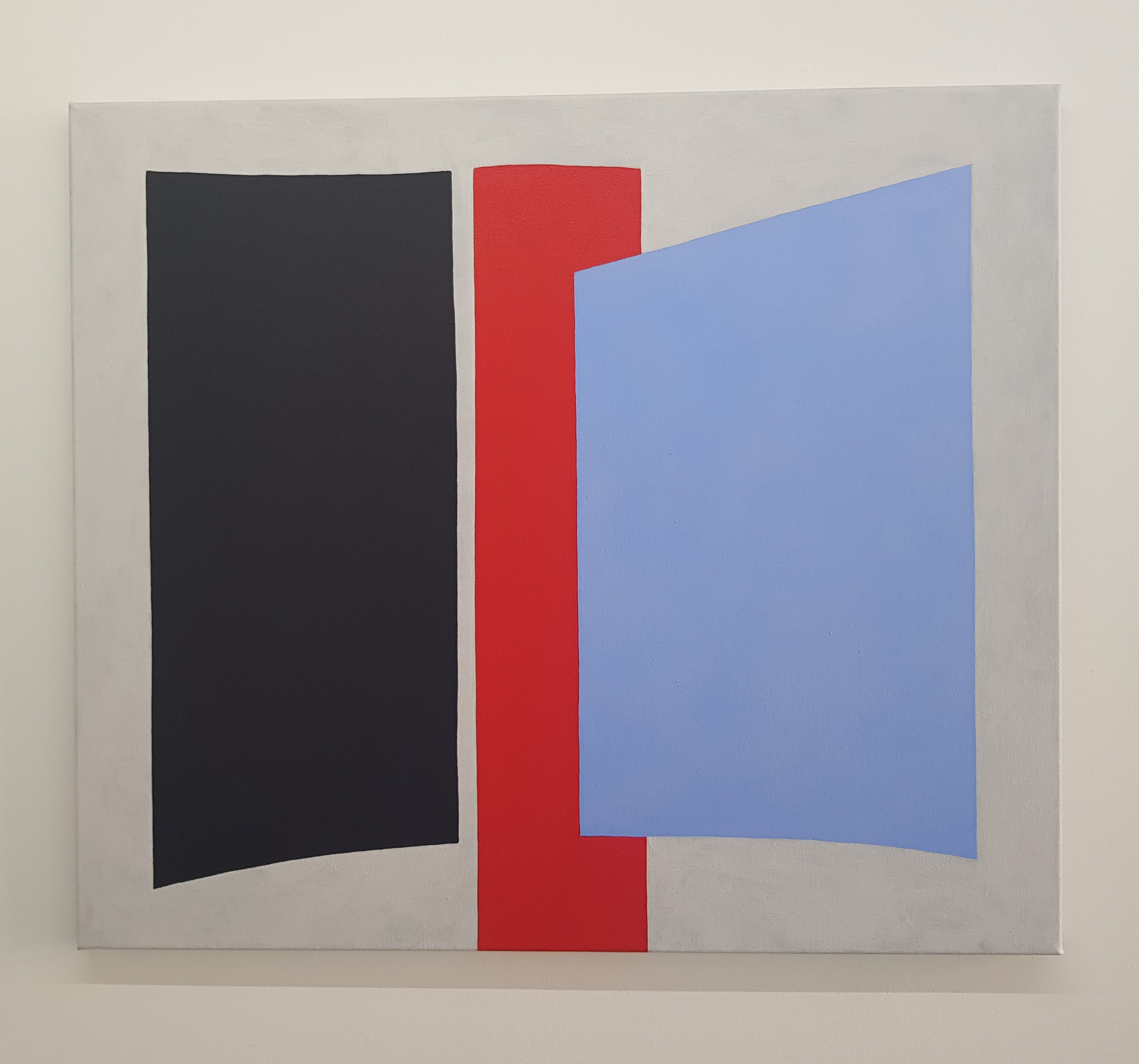 Trevor Vickers, Untitled, 2021, acrylic on canvas, 90 x 104cm