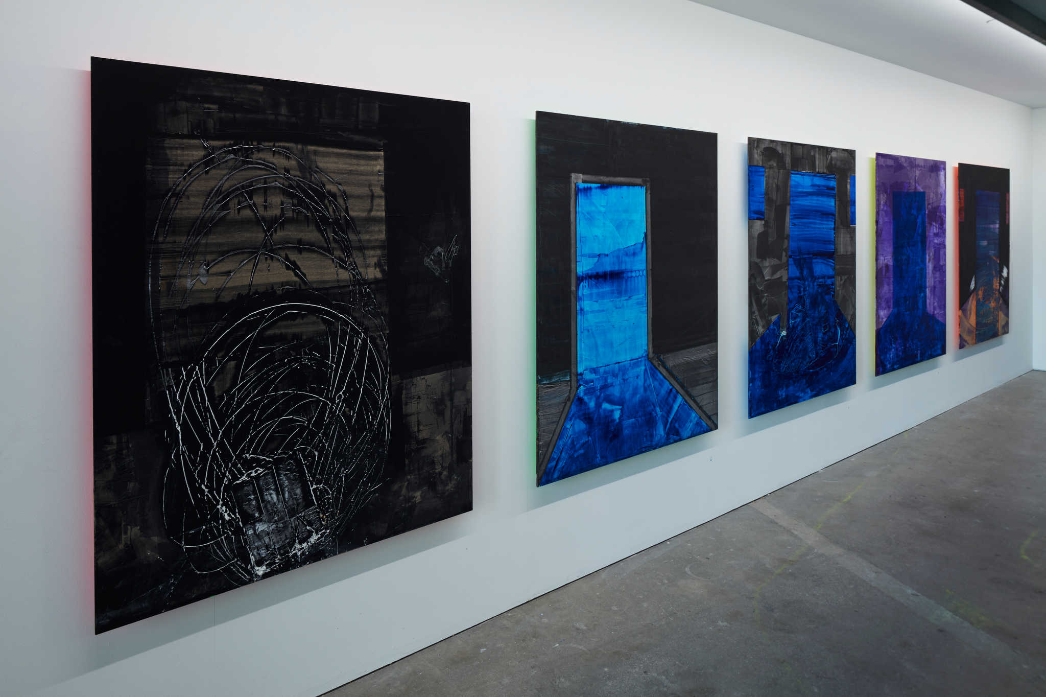 Ken Wadrop, Threshold, installation view, Art Collective WA March 2022. Acorn Photo