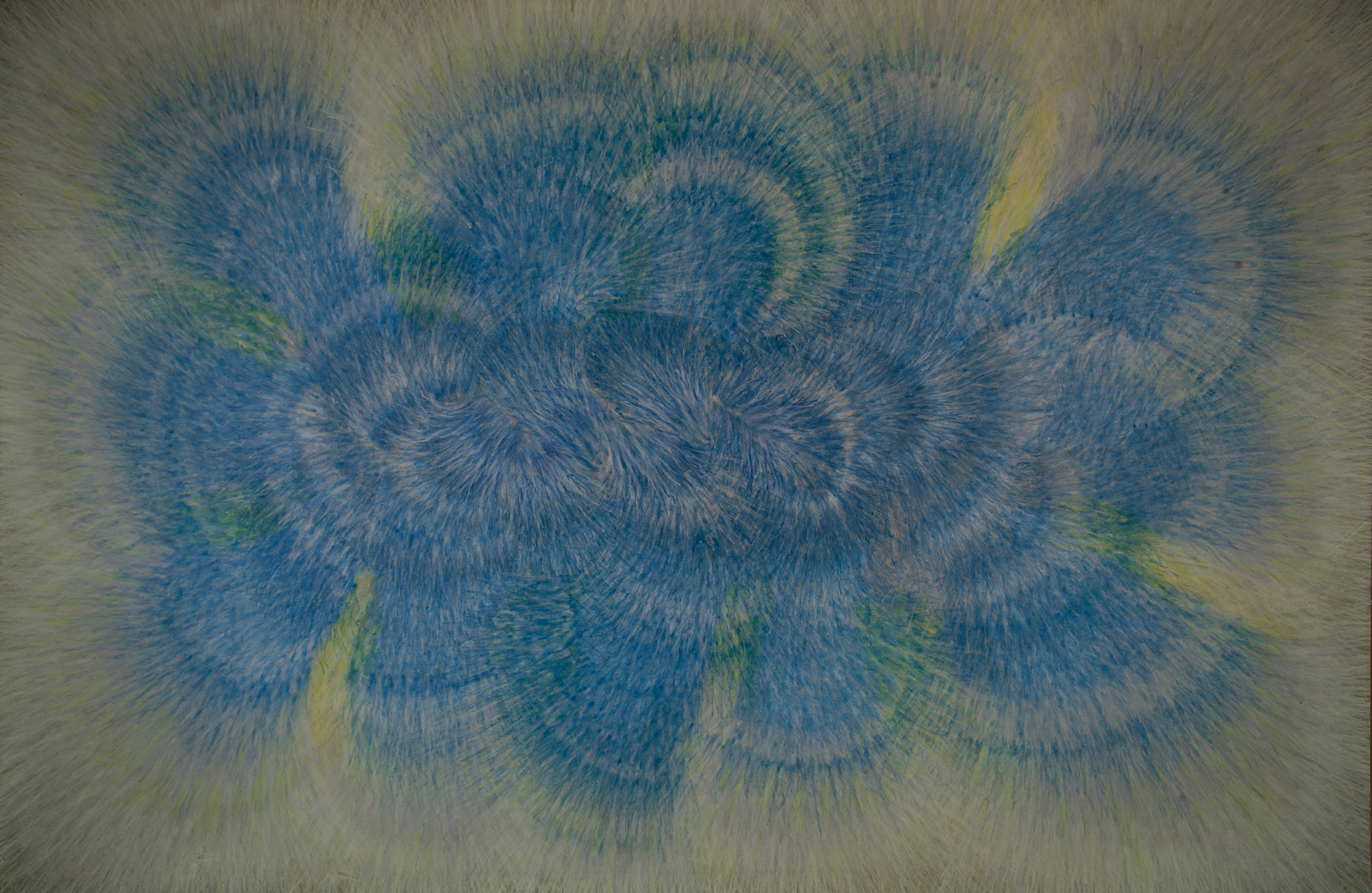 Adam Derums, Giotto's Joy, 2014-21, oil on canvas, 187 x 283cm