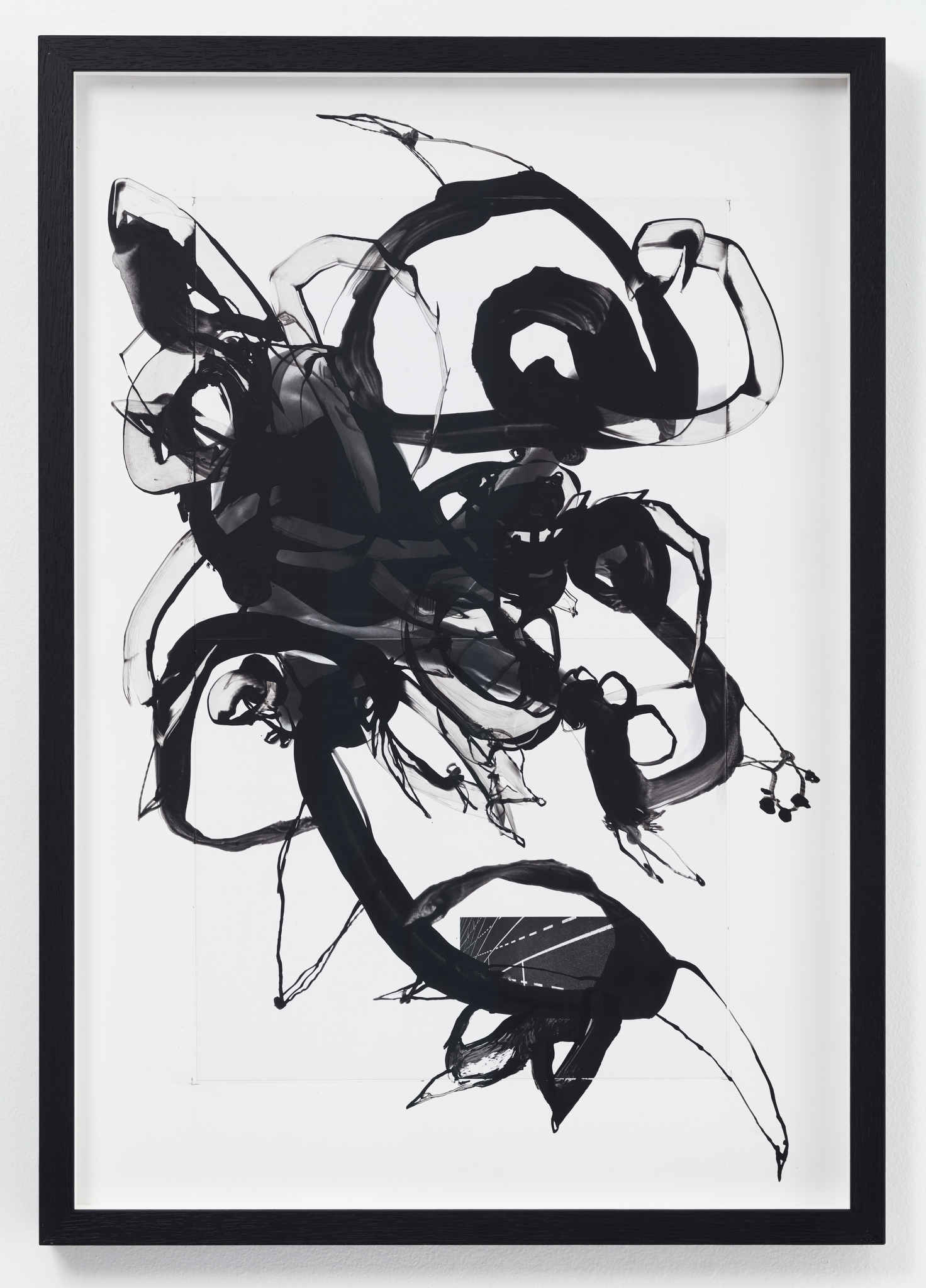 Chris Hopewell, Transformer 3, 2021, collage and acrylic on card, 64 x 44cm