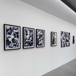 Chris Hopewell, Eclipsing, 2022, installation view at Art Collective WA. Acorn Photo (1)