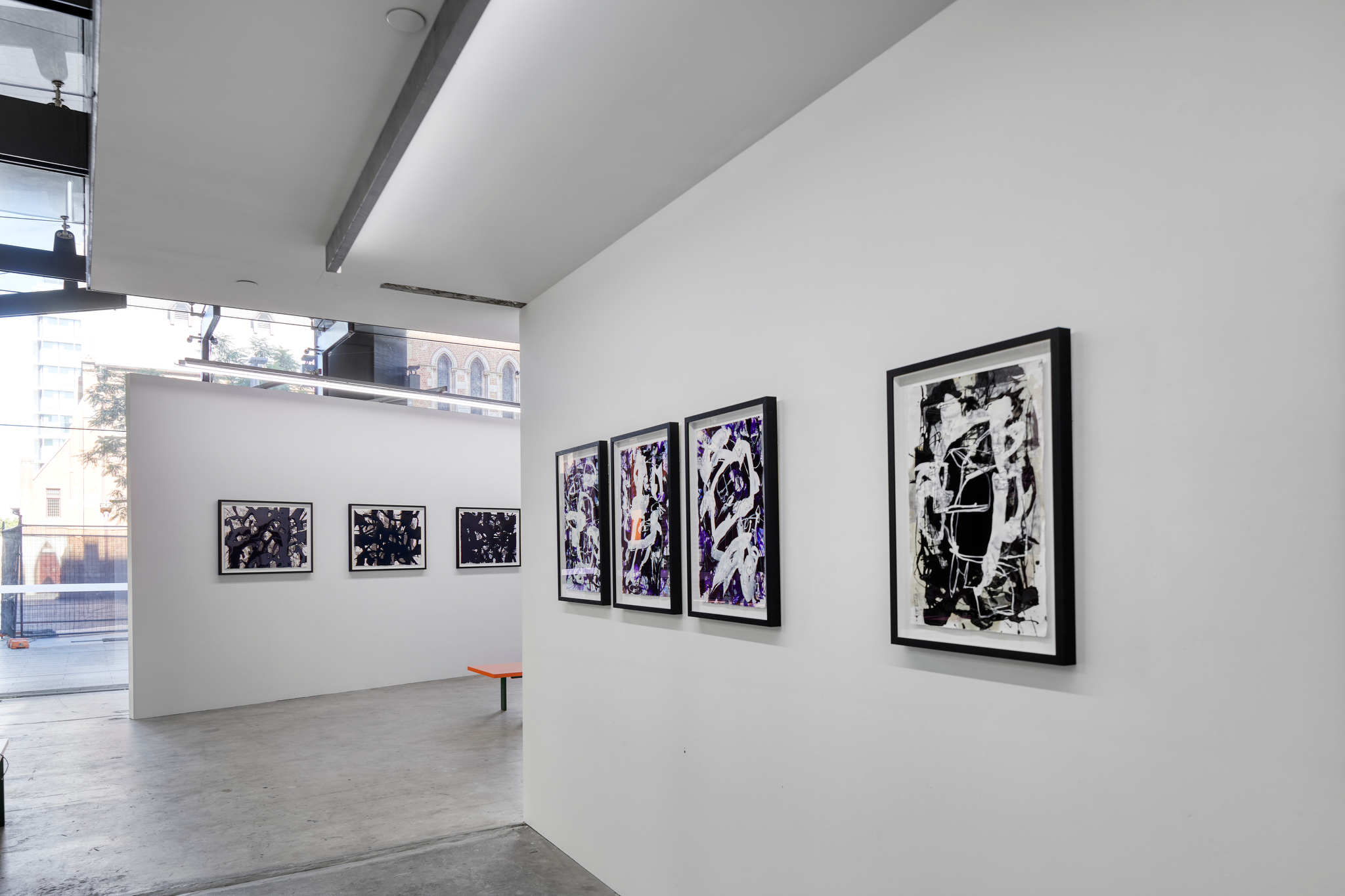 Chris Hopewell, Eclipsing, 2022, installation view at Art Collective WA. Acorn Photo