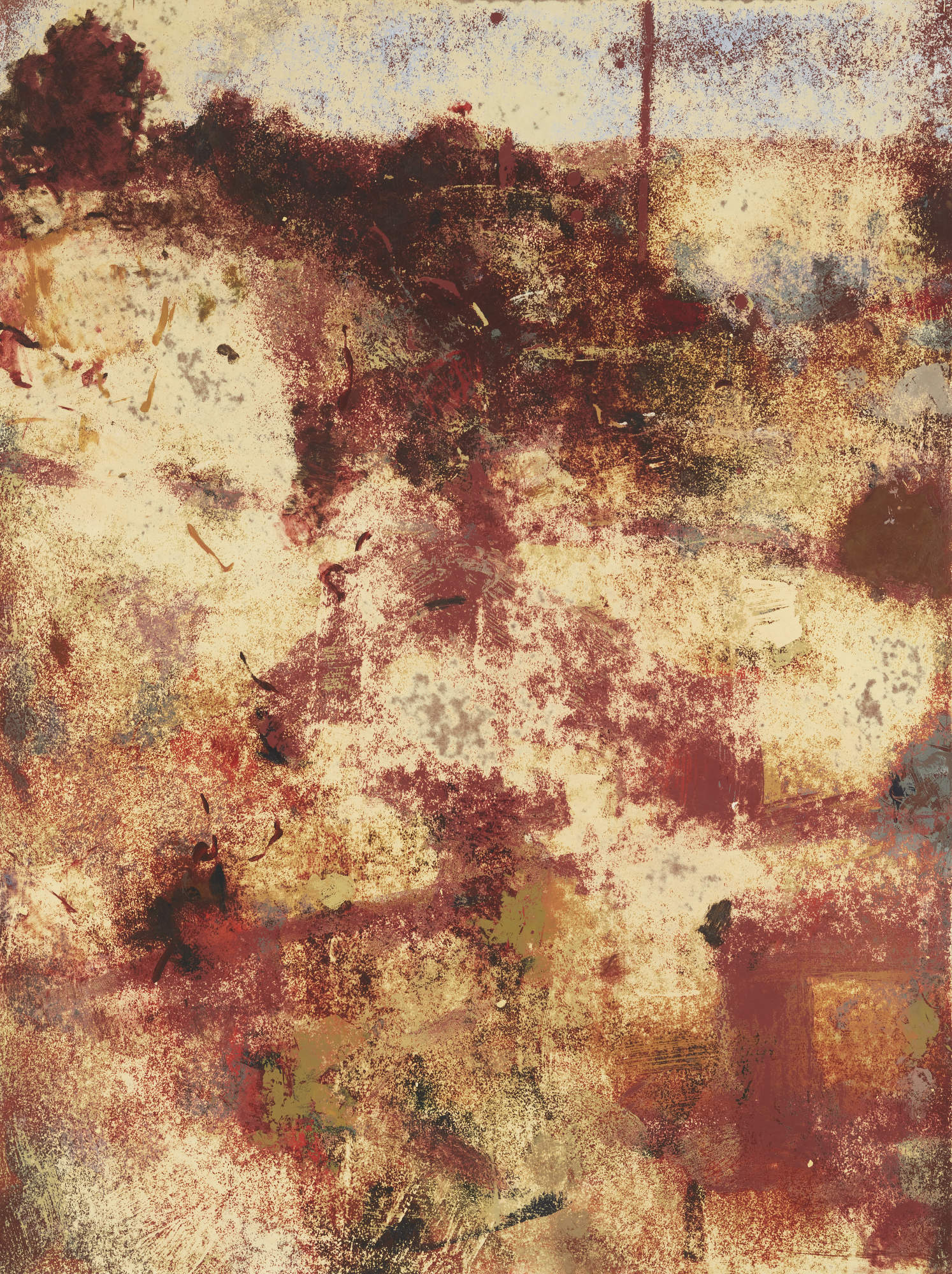 Merrick Belyea, Brigadoon 2, 2021, oil on board, 122.5 x 91.5cm