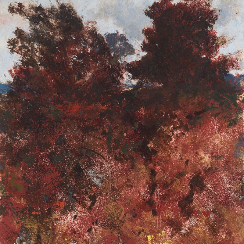 Merrick Belyea, Bridagoon 5 (detail), 2021, oil on board, 122.5 x 91.5cm
