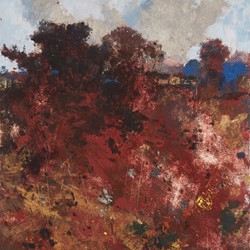 Merrick Belyea, Brigadoon 3, 2021, oil on board, 122.5 x 91.5cm