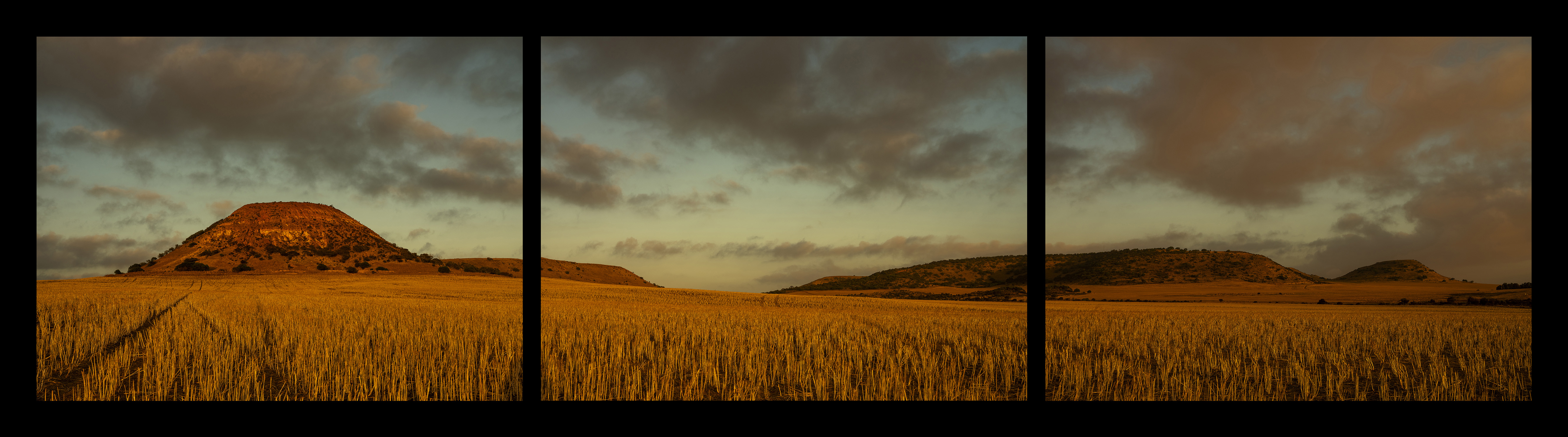 Brad Rimmer, What's Left Behind 4, 2022, archival pigment print, 70 x 251cm (triptych), ed. 3