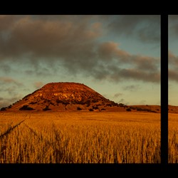 Brad Rimmer, What's Left Behind 4, 2022, archival digital print, 70 x 251cm (triptych), ed. 3