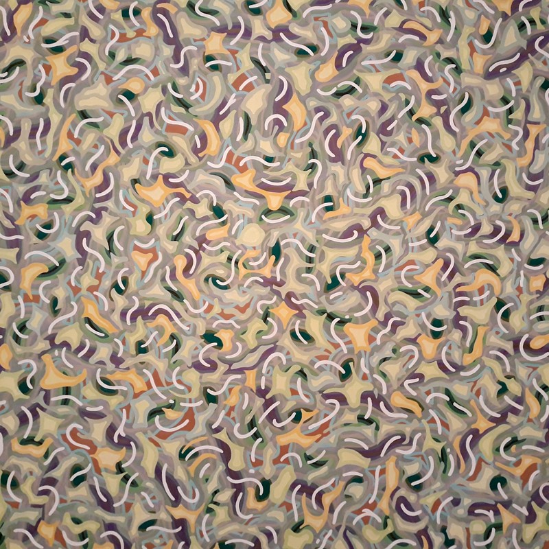 Myria VII, 2019, oil on canvas, 198 x 198cm