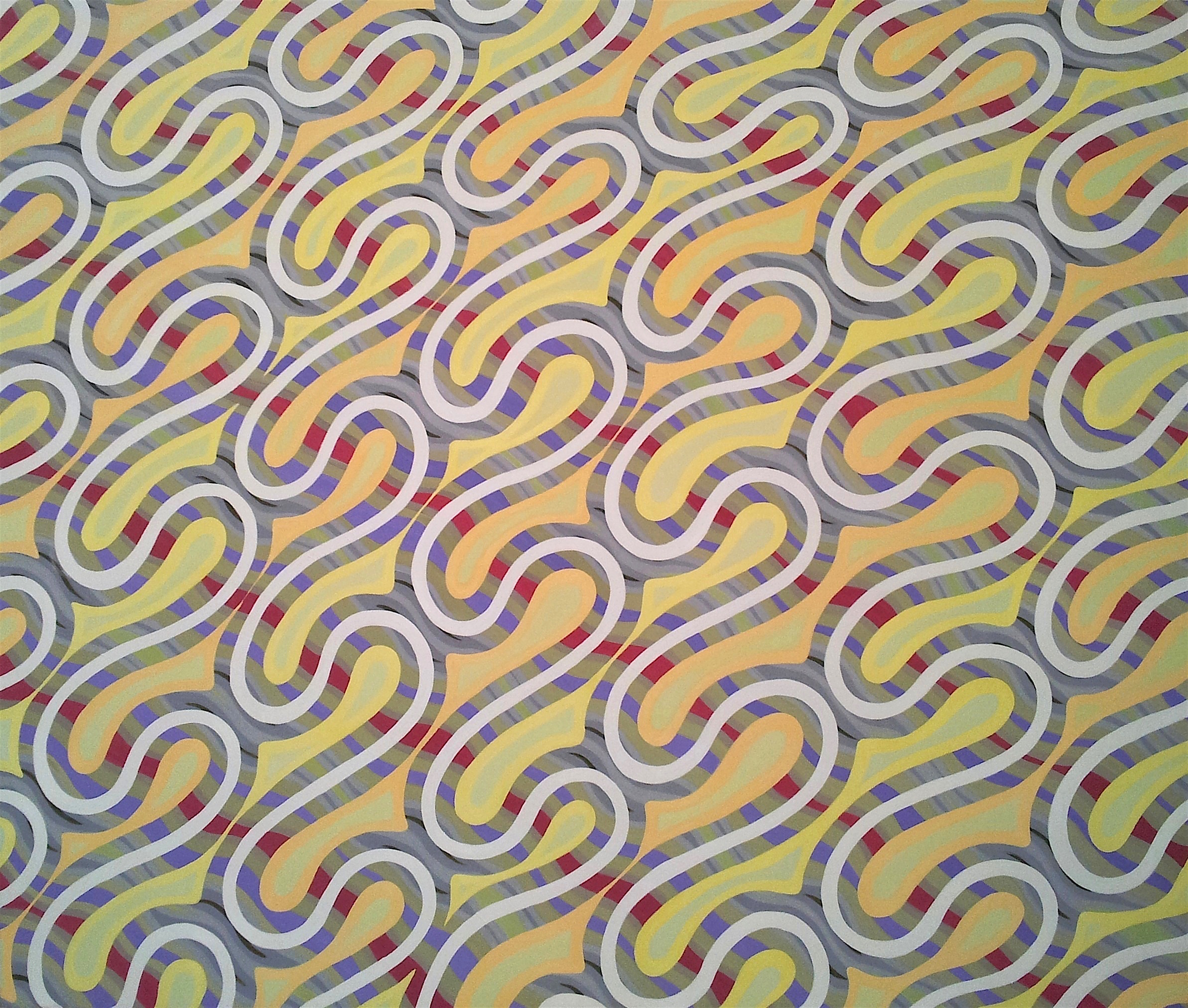 Cathy Blanchflower, ~7, 2013, oil on canvas, 168 x 198cm