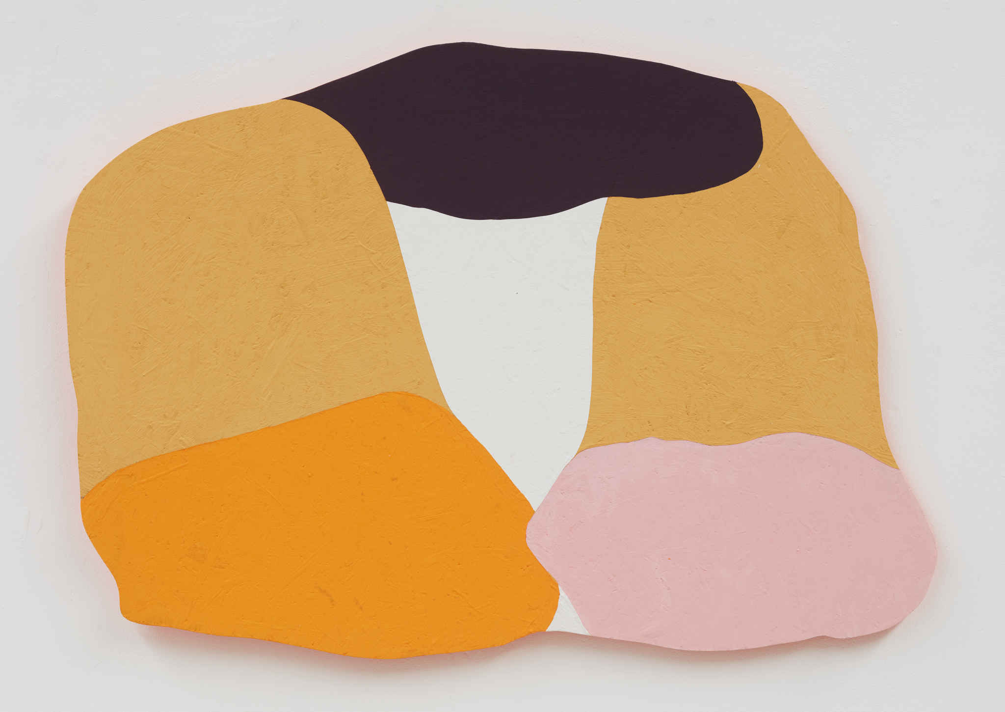 Frank Morris, RPSS12, 2021, plaster and acrylic paint on OSB, 100 x 70cm