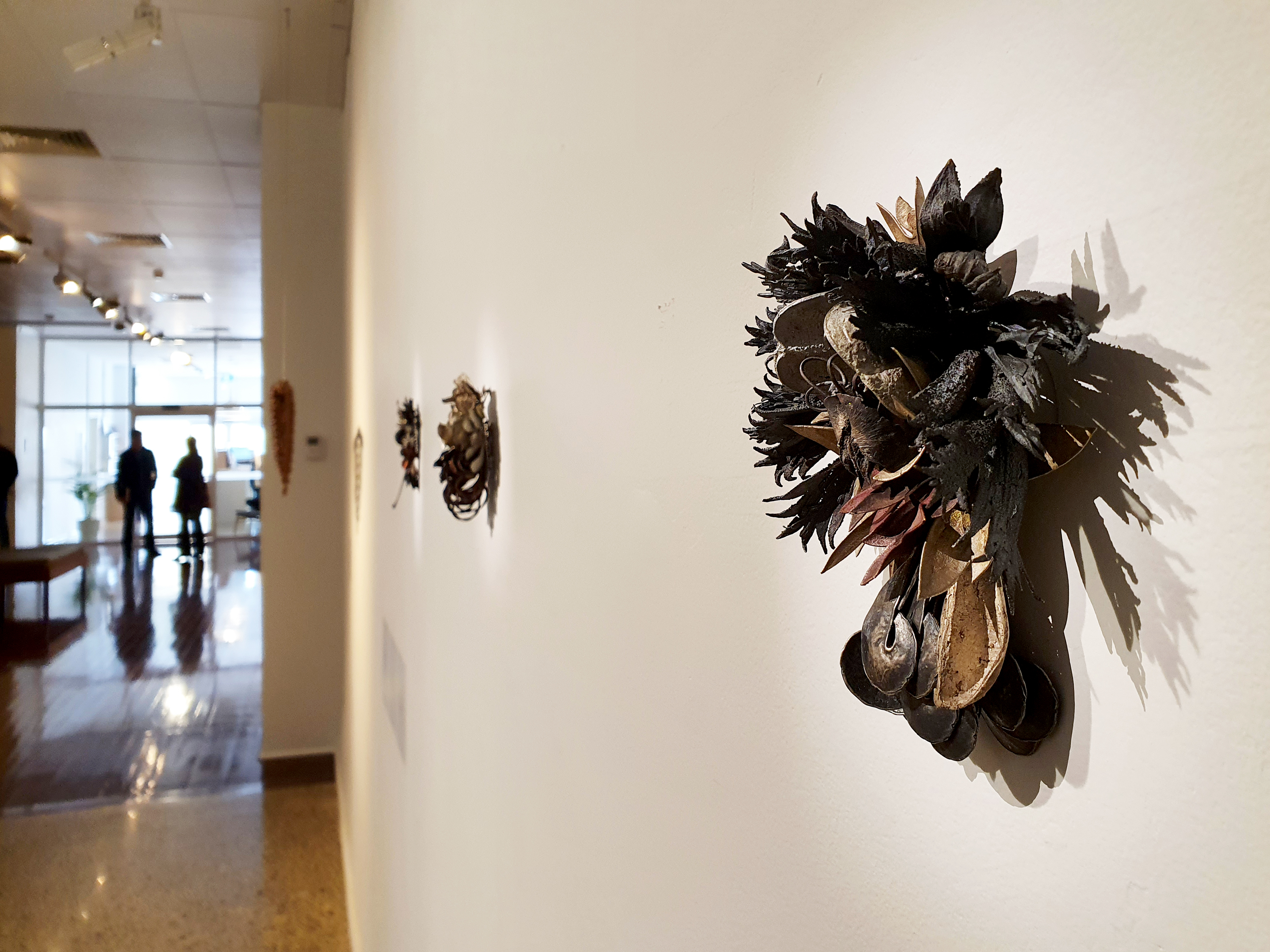 Stratigraphy, 2022, Geraldton Regional Art Gallery. Brad Rimmer, Susan Roux, Sarah Elson, Merrick Belyea. Installation view by Brad Rimmer (3)