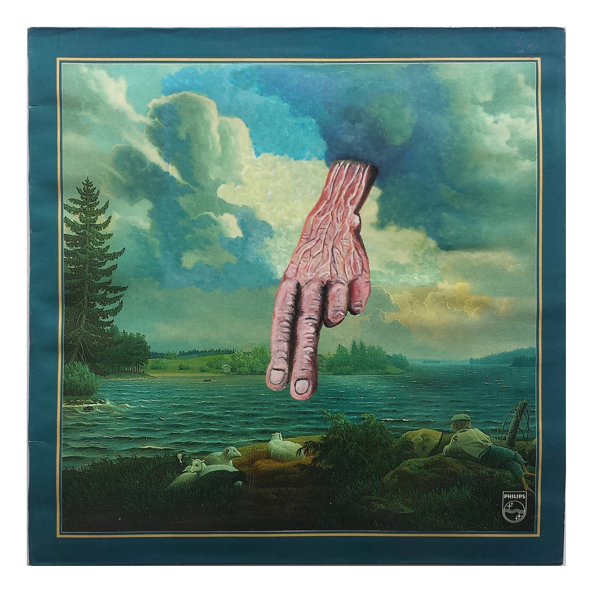 Alex Spremberg, ReCover 96, acrylic on cardboard album cover