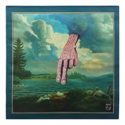 Alex Spremberg, ReCover 96, acrylic on cardboard album cover