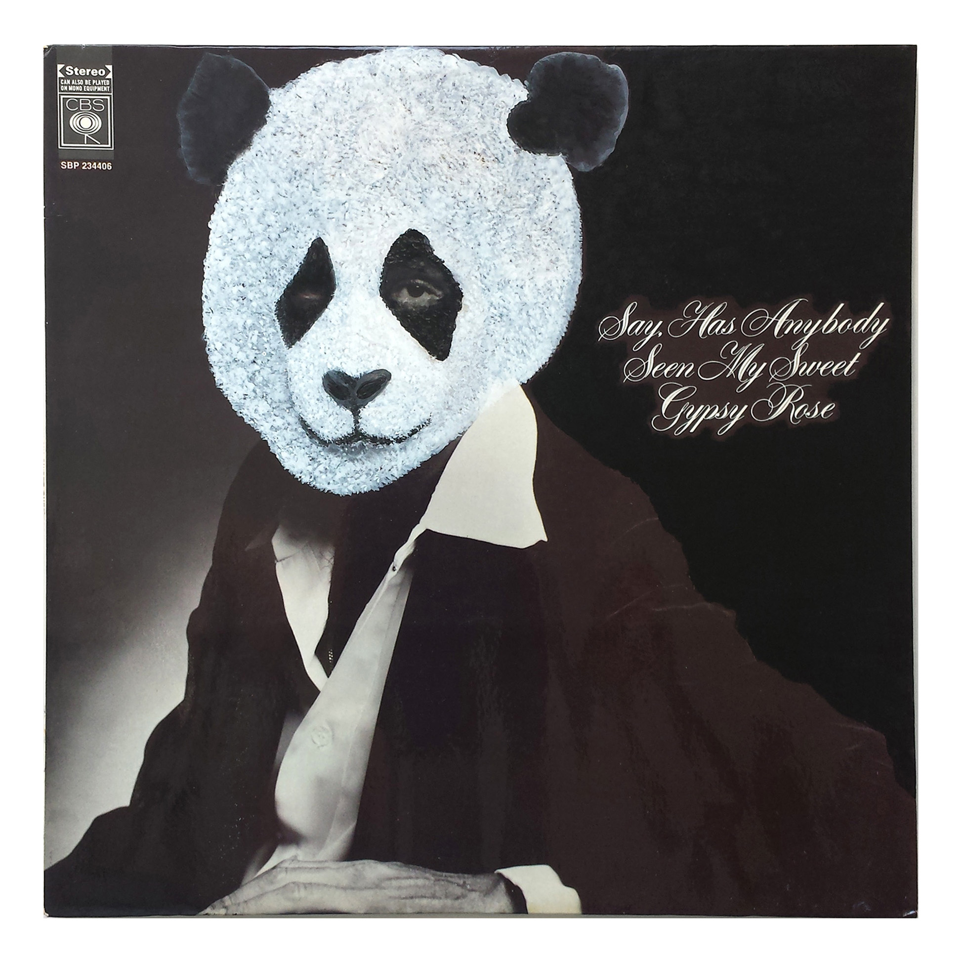 Alex Spremberg, ReCover 33, acrylic on cardboard album cover