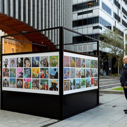Alex Spremberg, ReCover, Urban Art Gallery at Cathedral Square, 2022 (6)