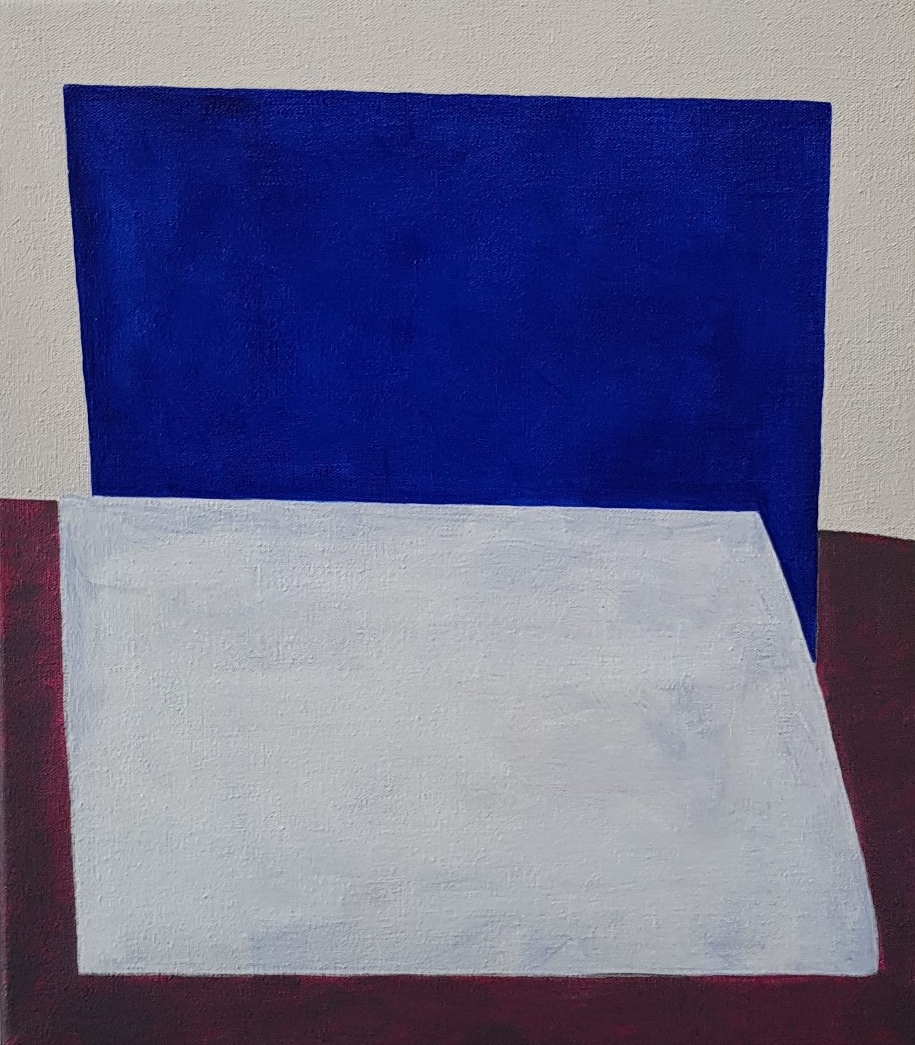 Trevor Vickers, Untitled, 2022, acrylic on canvas, 46 x 41cm