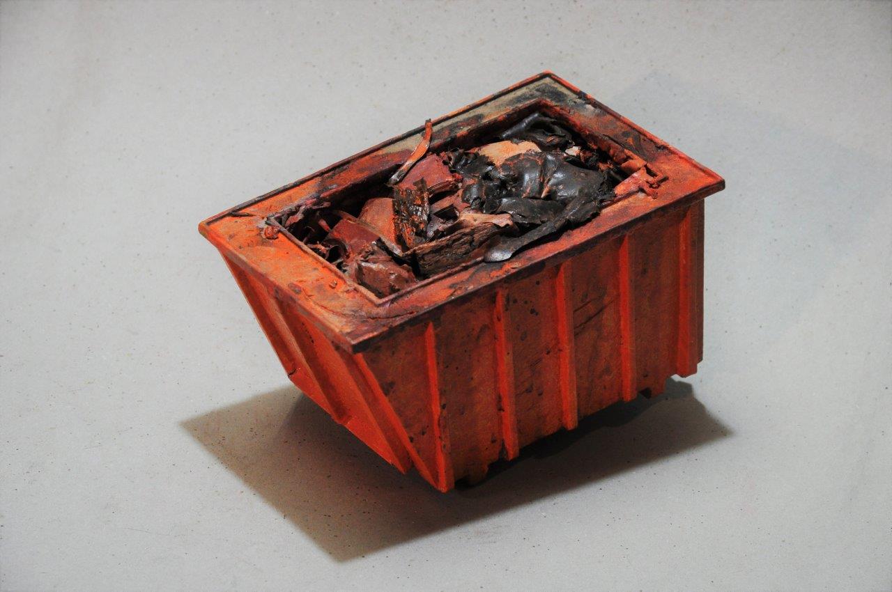 Stuart Elliott, Floe (detail) (Neeshter), 2022, mixed media, 10 x 20 x 12cm each