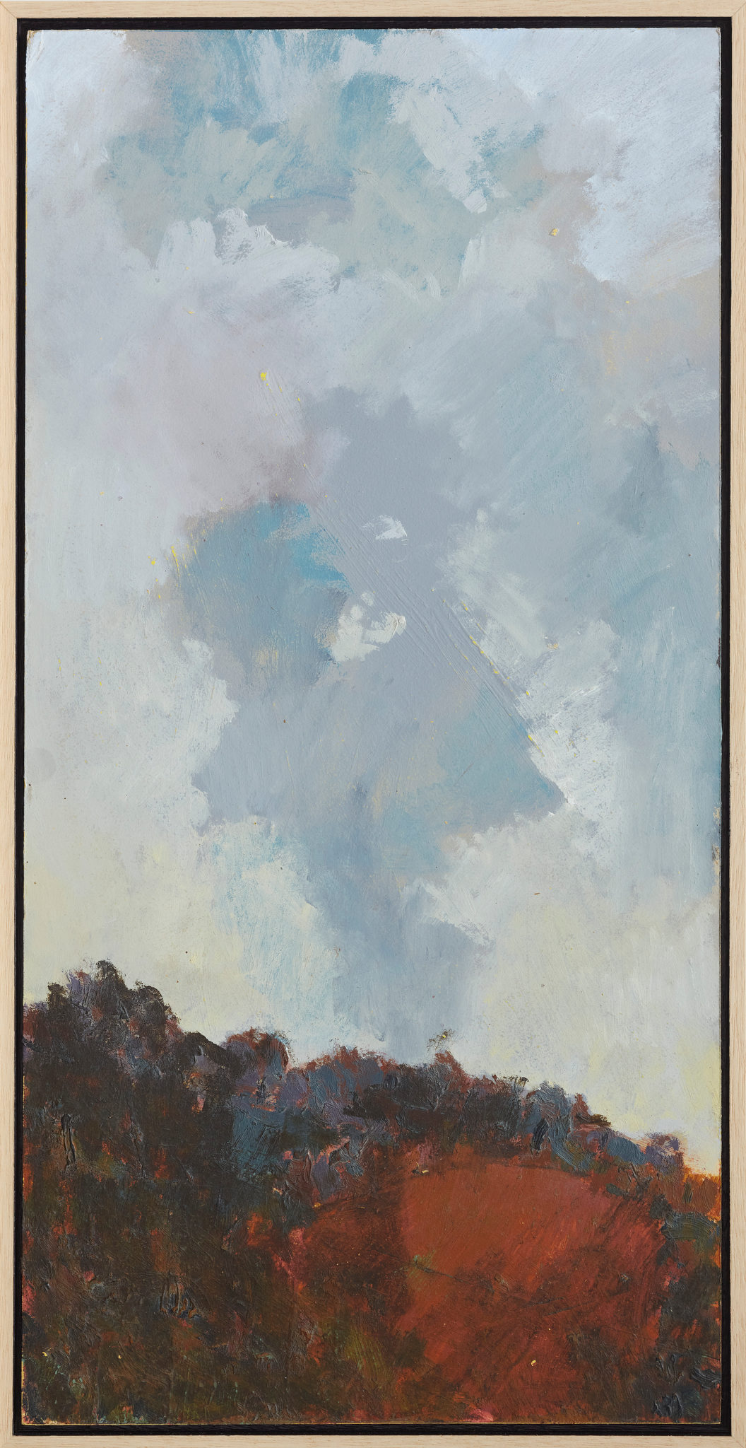Merrick Belyea, Scarp 3, 2022, oil on board, 61 x 30cm