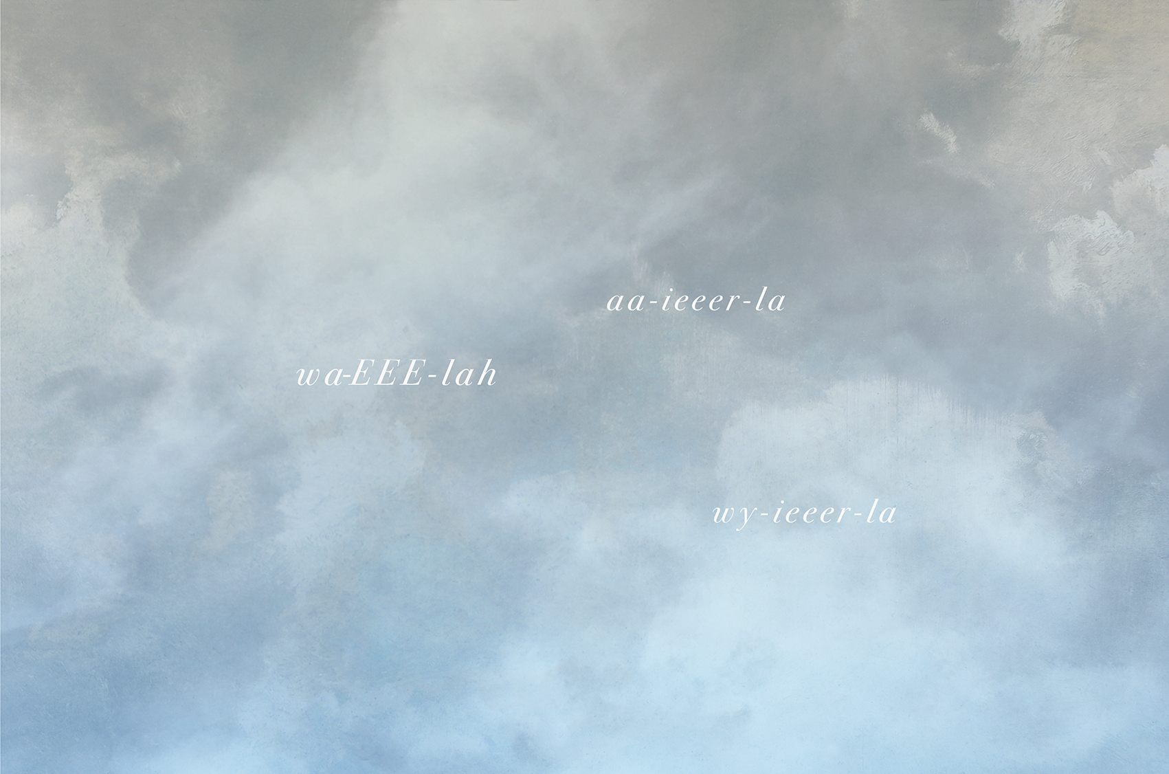 Lesley Duxbury,  Into Thin Air #2, 2022, inkjet print and interference watercolour, 52 x 77cm