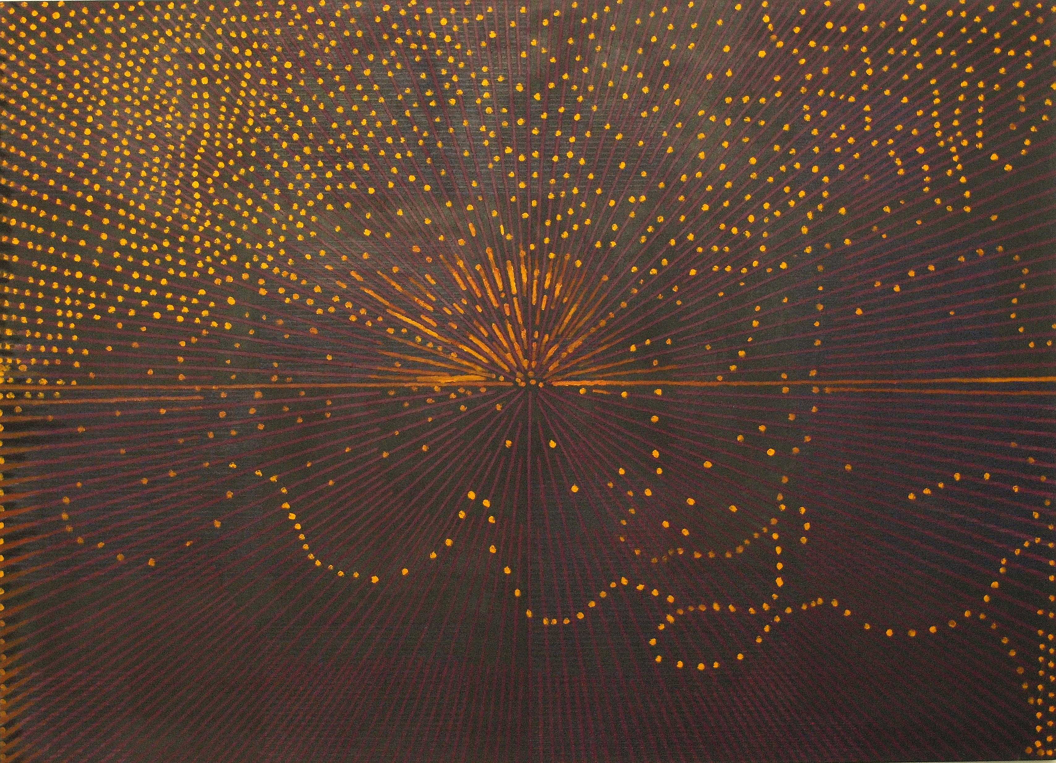 Galliano Fardin, Celebrations, 2022, oil on canvas, 155 x 150cm