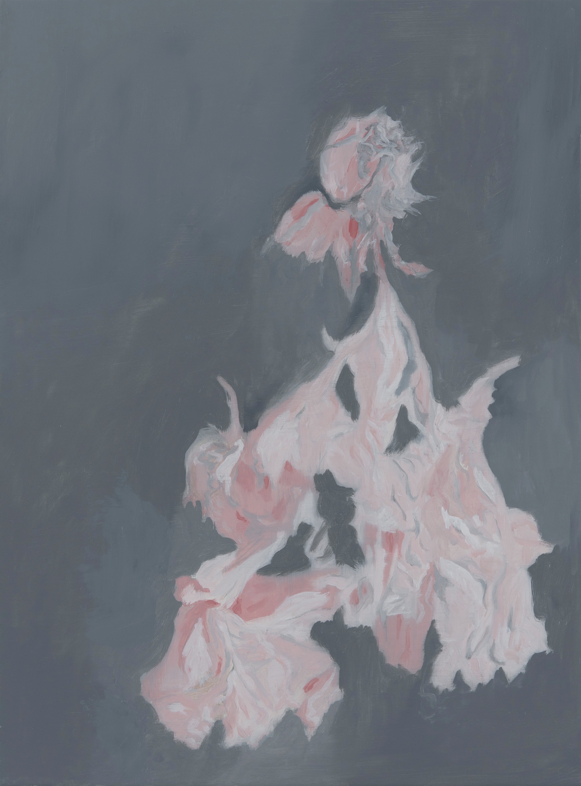 Paul Uhlmann, Ghosts (Flowers), 2022, oil on canvas, 46 x 36cm