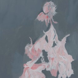 Paul Uhlmann, Ghosts (Flowers), 2022, oil on canvas, 46 x 36cm