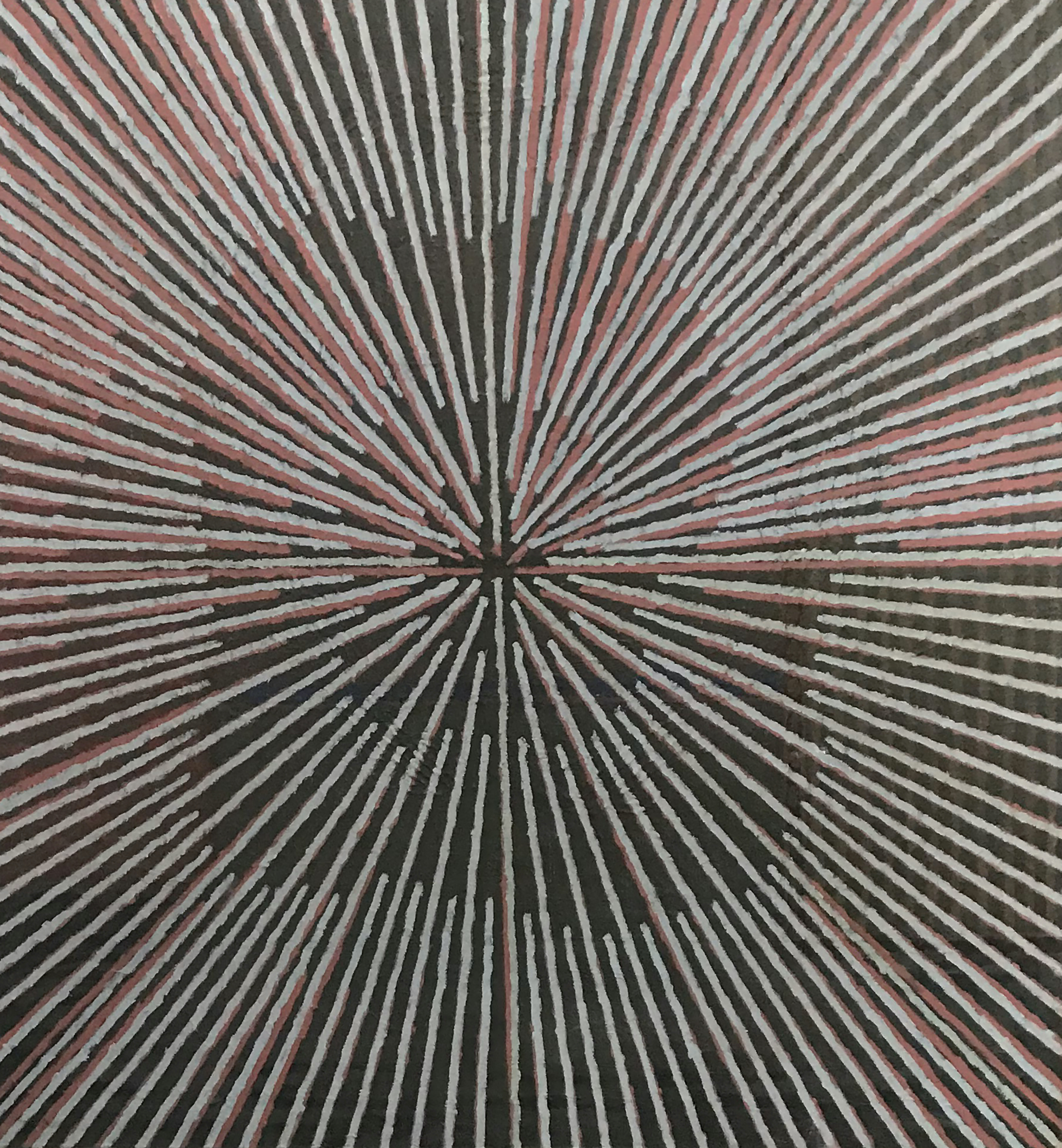 Galliano Fardin, Star Gazing 7, 2022, oil on canvas, 52 x 47cm