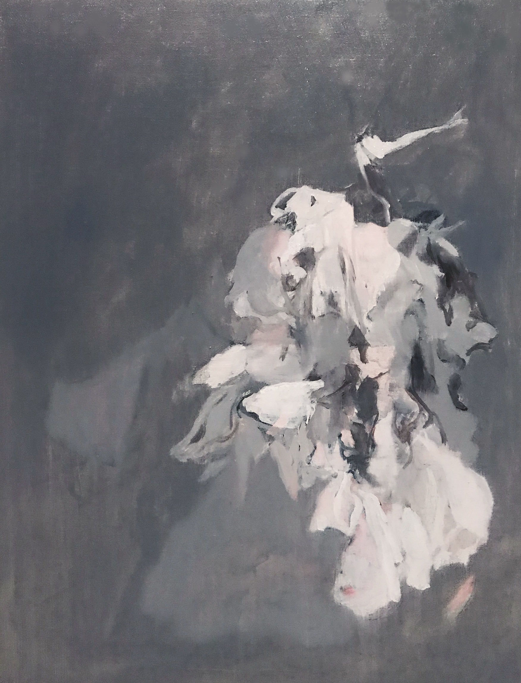 Paul Uhlmann, Ghosts (Flowers) III, 2022, 46x 36cm