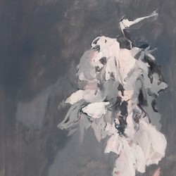 Paul Uhlmann, Ghosts (Flowers) III, 2022, 46x 36cm