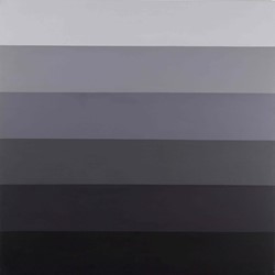 Kevin Robertson, Grey-scale Painting 1, 2014, acrylic on canvas, 120 x 120cm