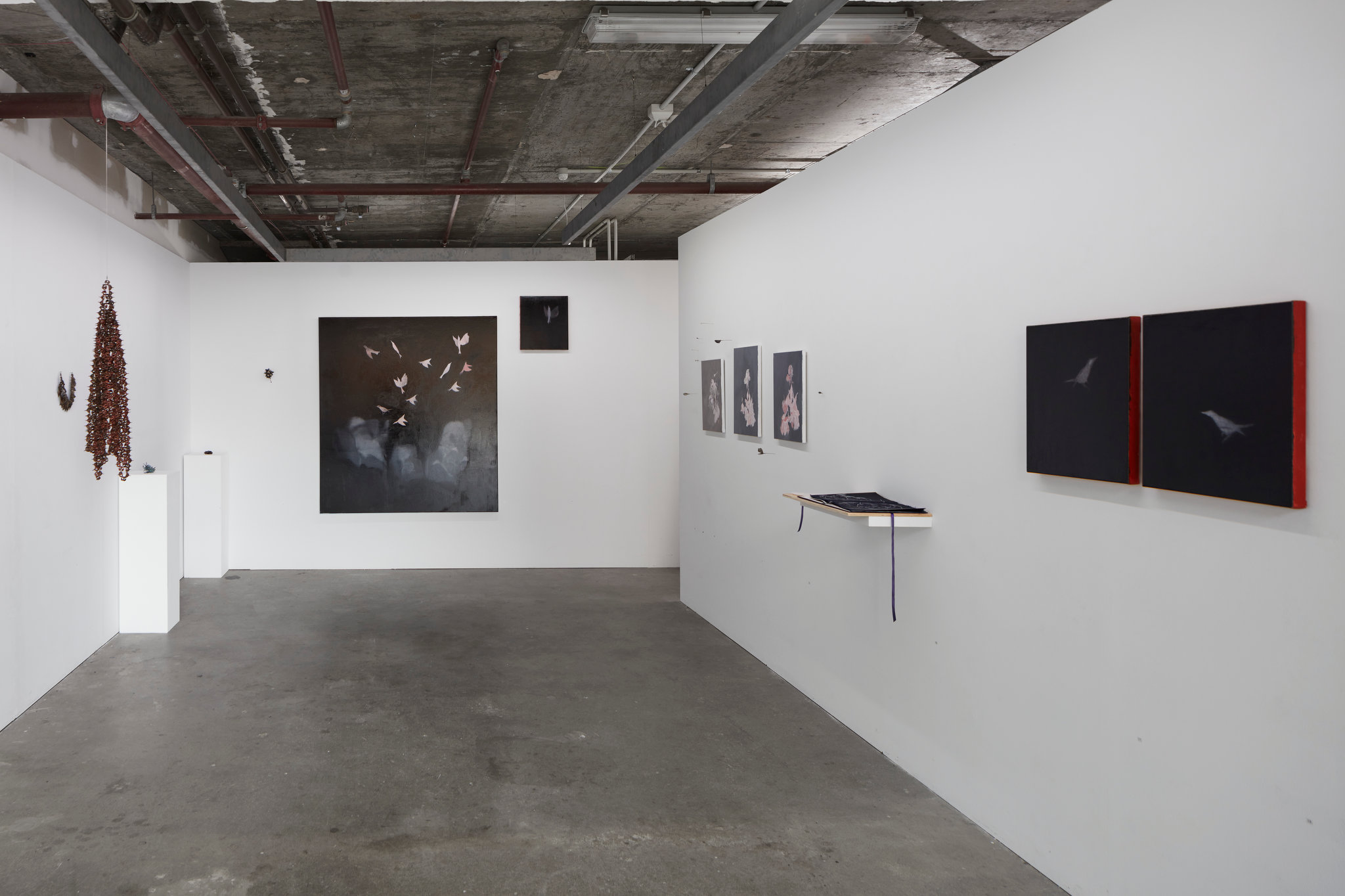 Of Ghosts and Angels, installation view (Paul Uhlmann, Sarah Elson), December 2022. Acorn Photo (1) (1)