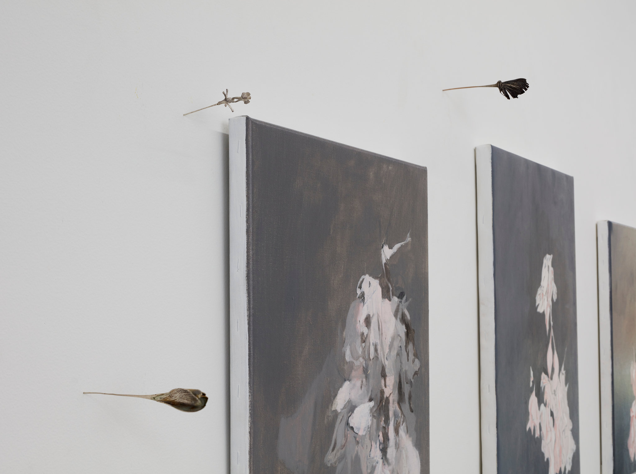Of Ghosts and Angels, installation view (Paul Uhlmann, Sarah Elson), December 2022. Acorn Photo (1)