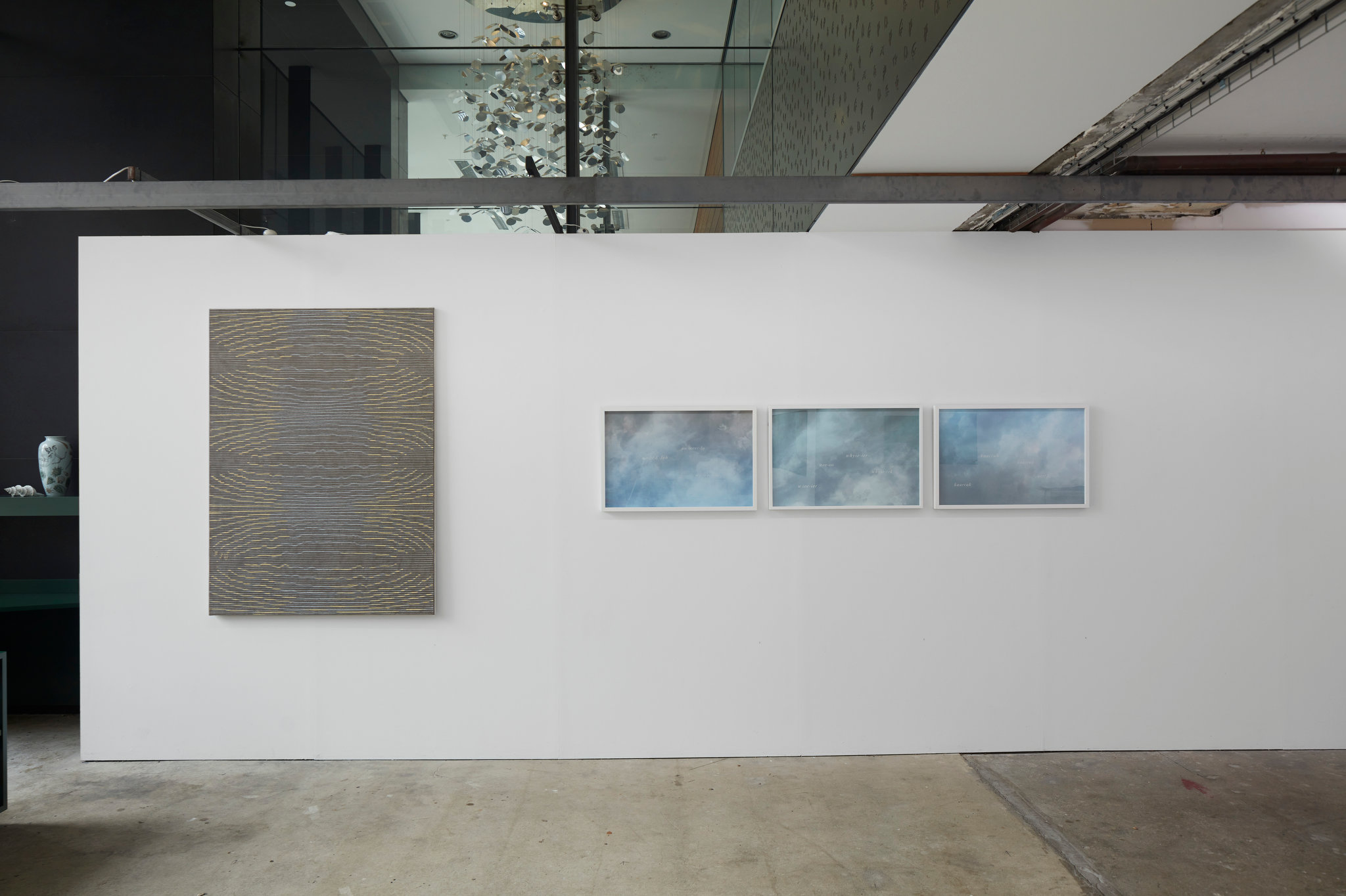 Of Ghosts and Angels, installation view (Galliano Fardin, Lesley Duxbury), December 2022. Acorn Photo