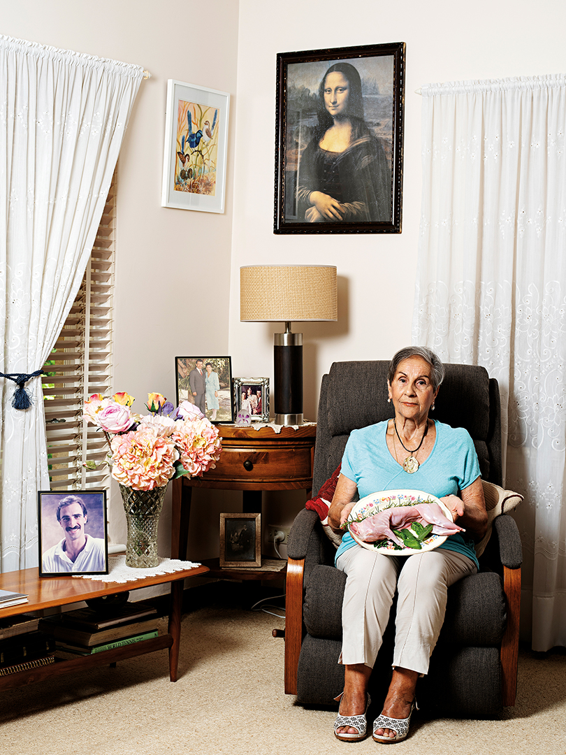 Toni Wilkinson, Maria with Rabbit, 2022, archival digital print on Canson Photographique, 70 x 56cm, ed. 5