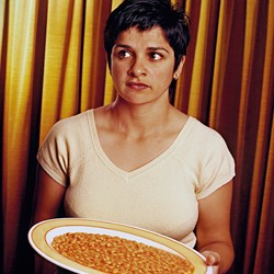 Toni Wilkinson, Tina with Baked Beans, 2003, archival digital print on Canson Photographique, 70 x 56cm, ed. 5