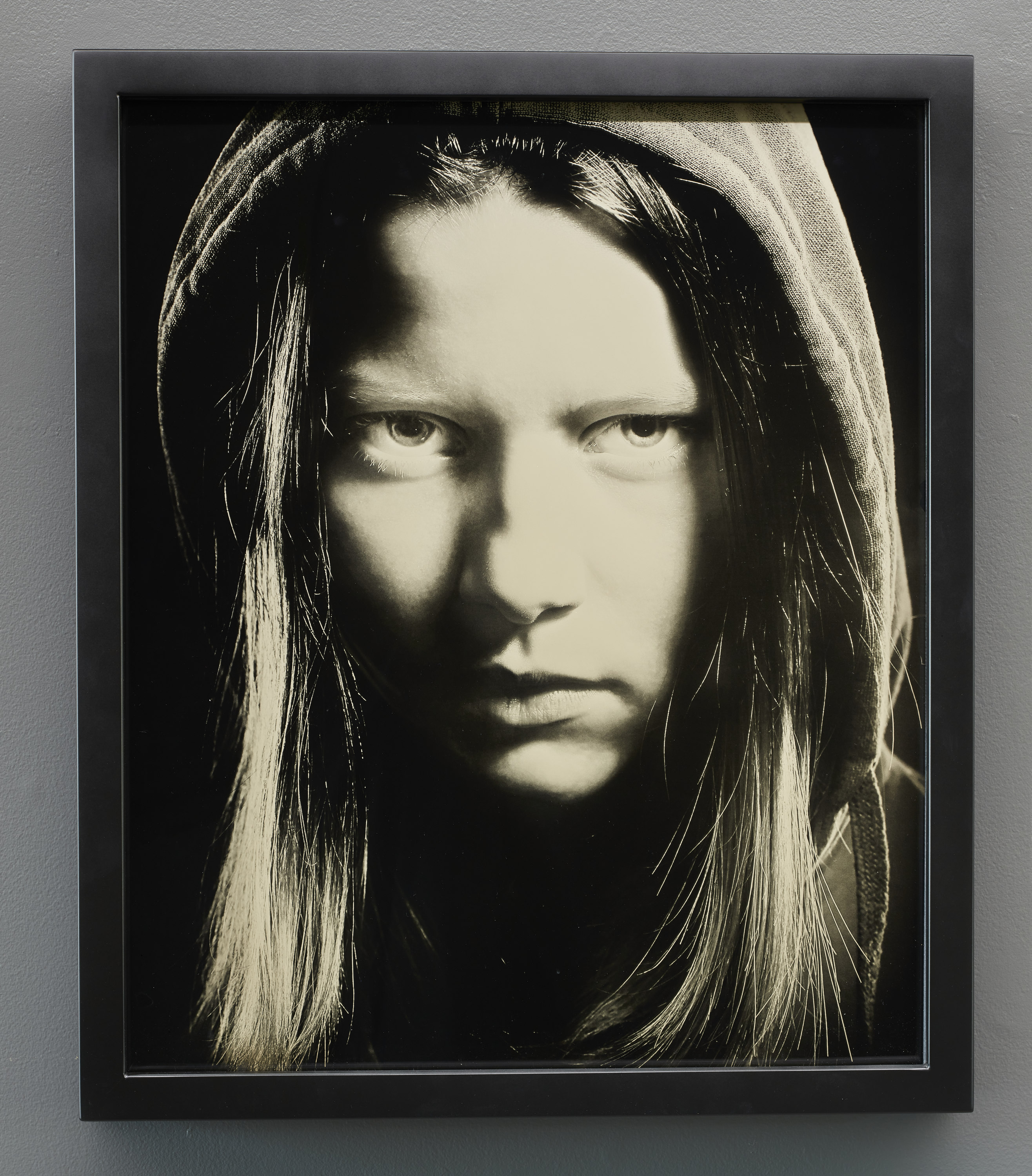 Connie Petrillo, Invisible Image 1, 2023, unique state ambrotype on glass, 50 x 61cm