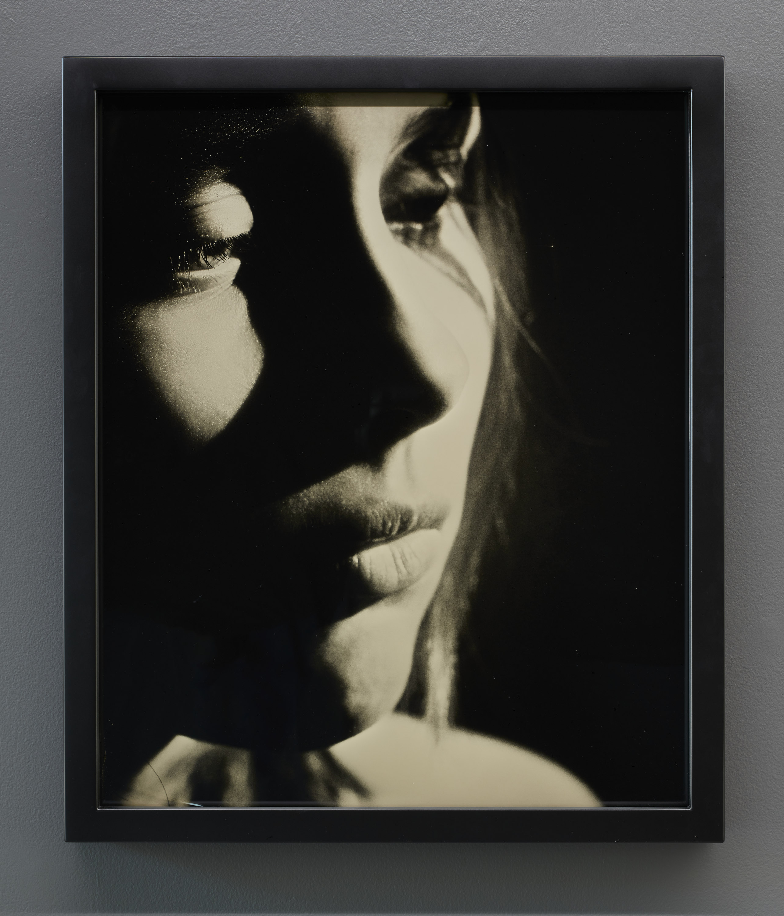 Connie Petrillo, Invisible Image 27, 2023, unique state ambrotype on glass, 50 x 61cm
