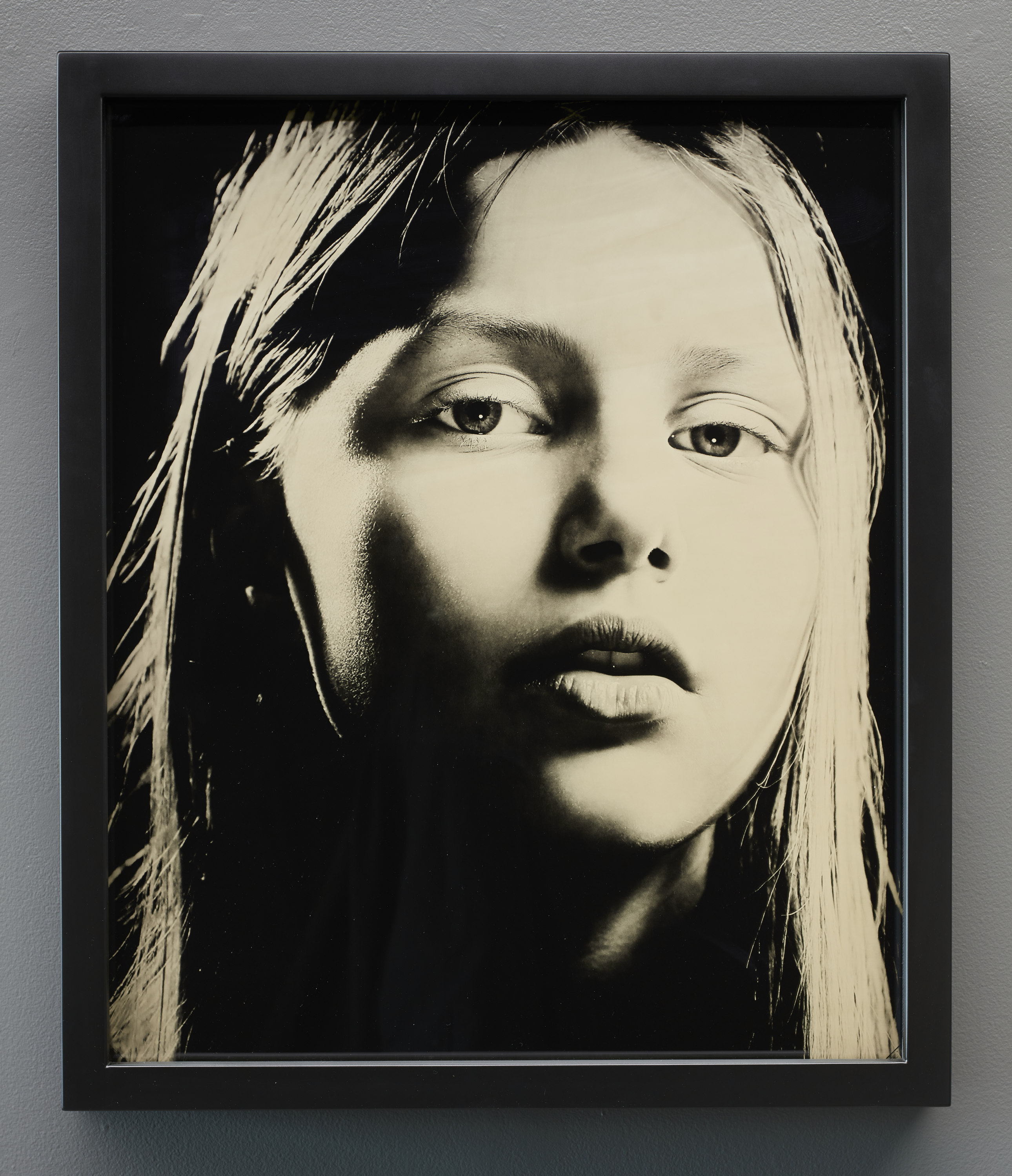 Connie Petrillo, Invisible Image 28, 2023, unique state ambrotype on glass, 50 x 61cm