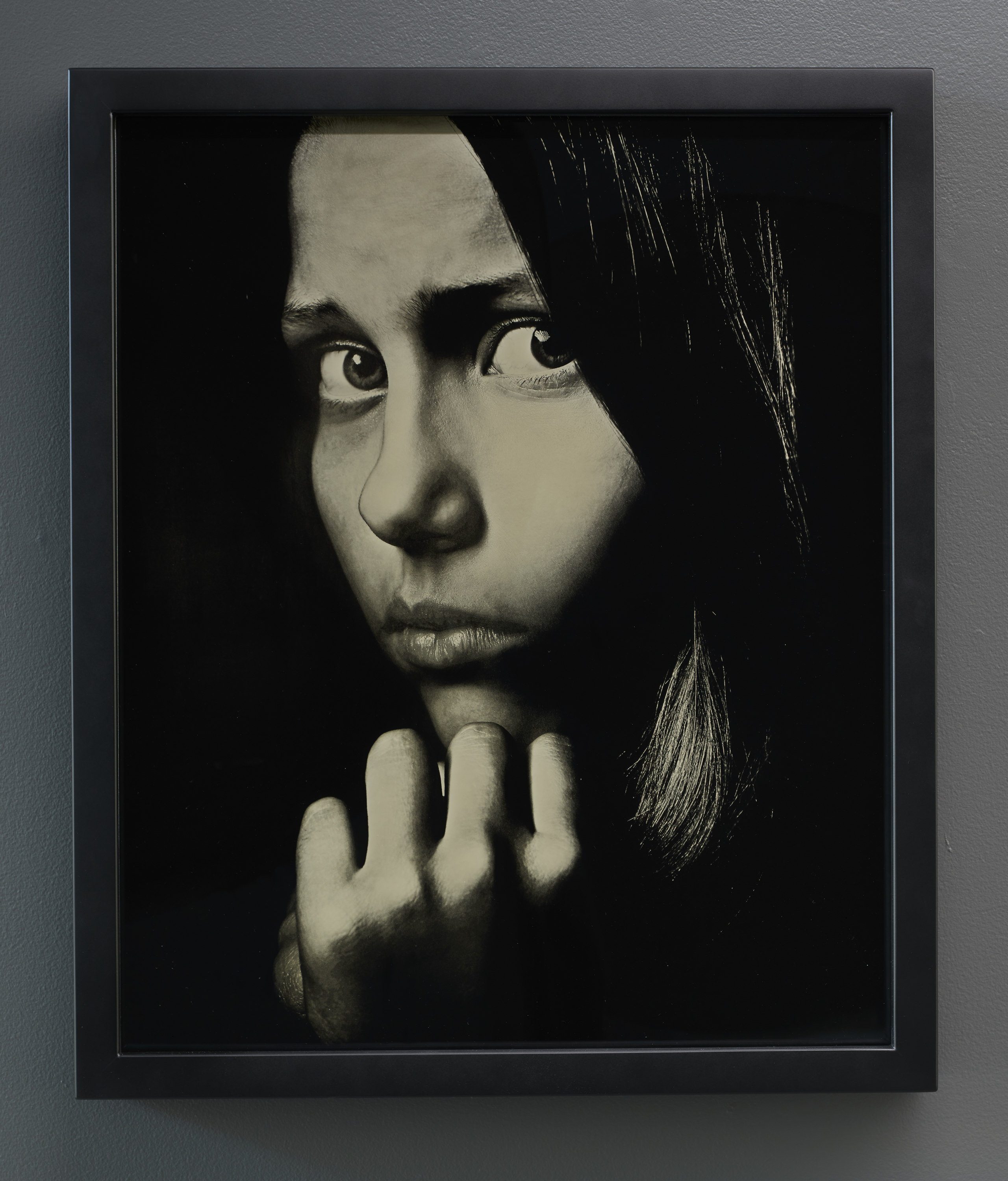 Connie Petrillo, Invisible Image 31, 2023, unique state ambrotype on glass, 50 x 61cm