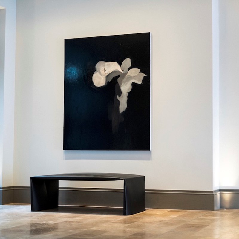 Paul Uhlmann, Turbulence, 2014, oil on canvas, 180 x 150cm. COMO The Treasury Hotel Art Collection, Perth.
