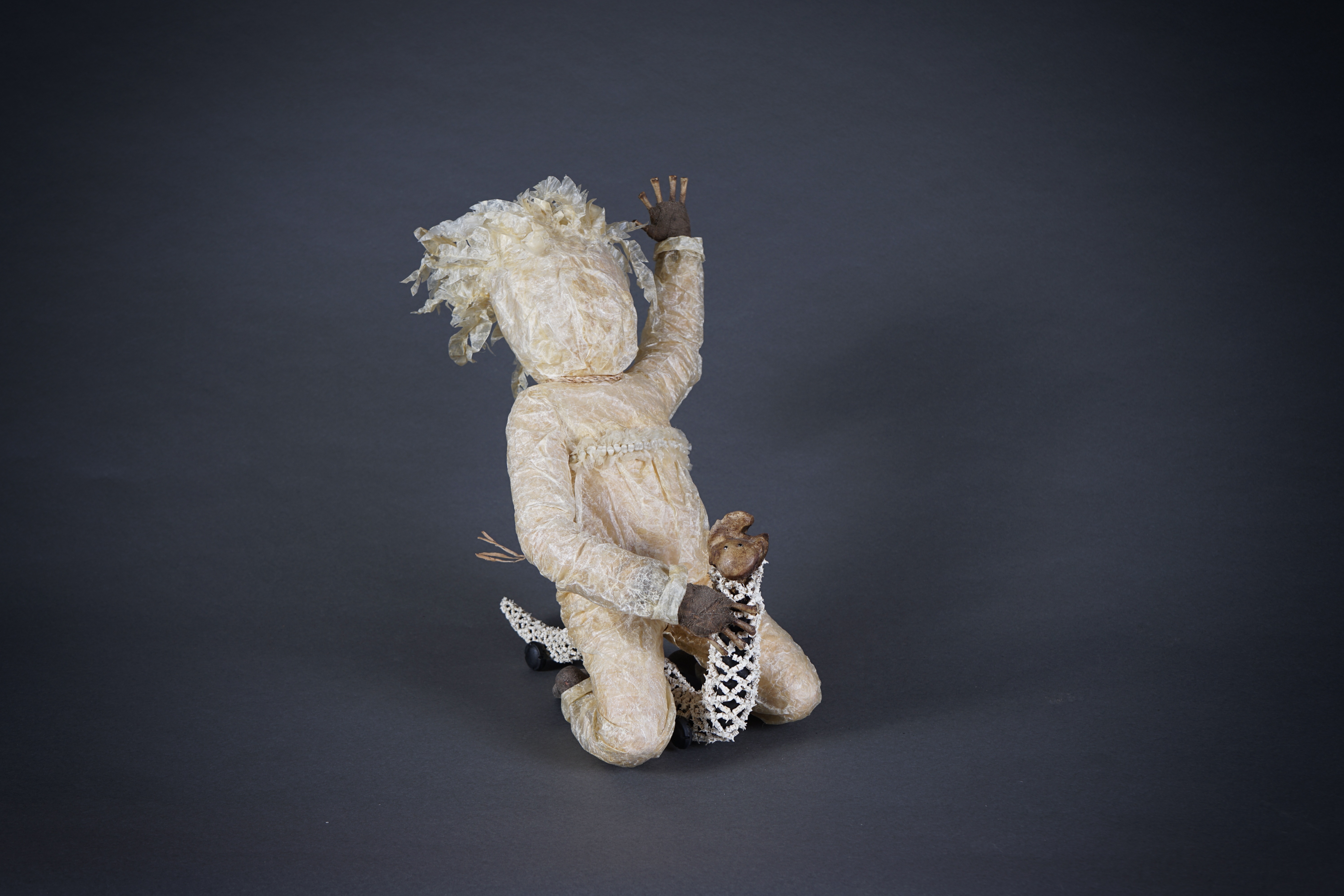 Linde Ivimey, The Girl & The Snake of the House, 2020, mixed media, 52 x 33 x 40cm