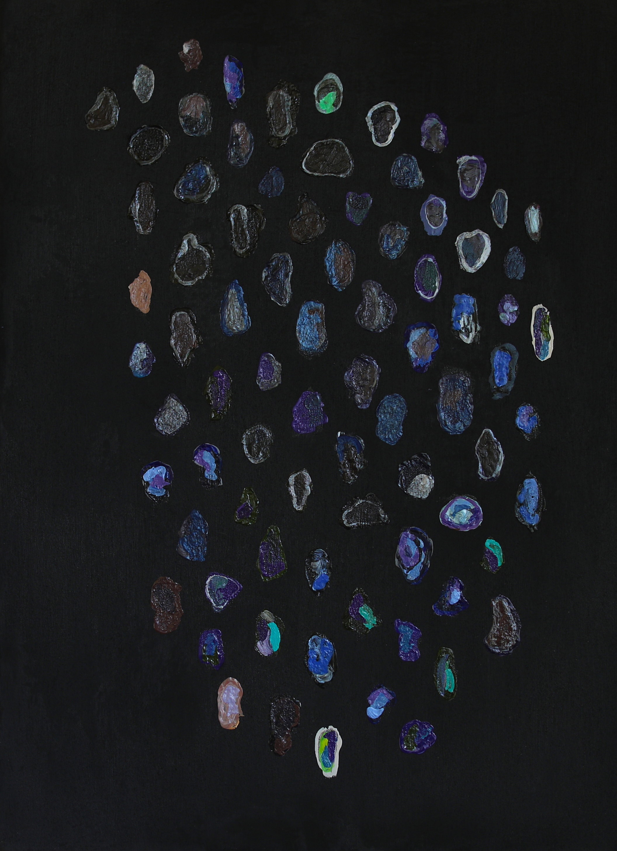 Michele Theunissen, Acrylic Memento #1, 2023, acrylic and oil on linen, 60 x 45cm