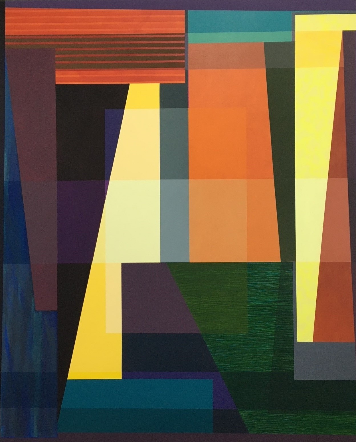 Jeremy Kirwan-Ward, Little Majestic #1/23, 2023, acrylic on canvas, 137 x 112cm