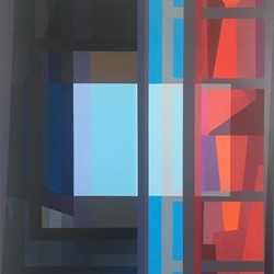 Jeremy Kirwan-Ward, Little Majestic #2/23, 2023, acrylic on canvas, 137 x 112cm