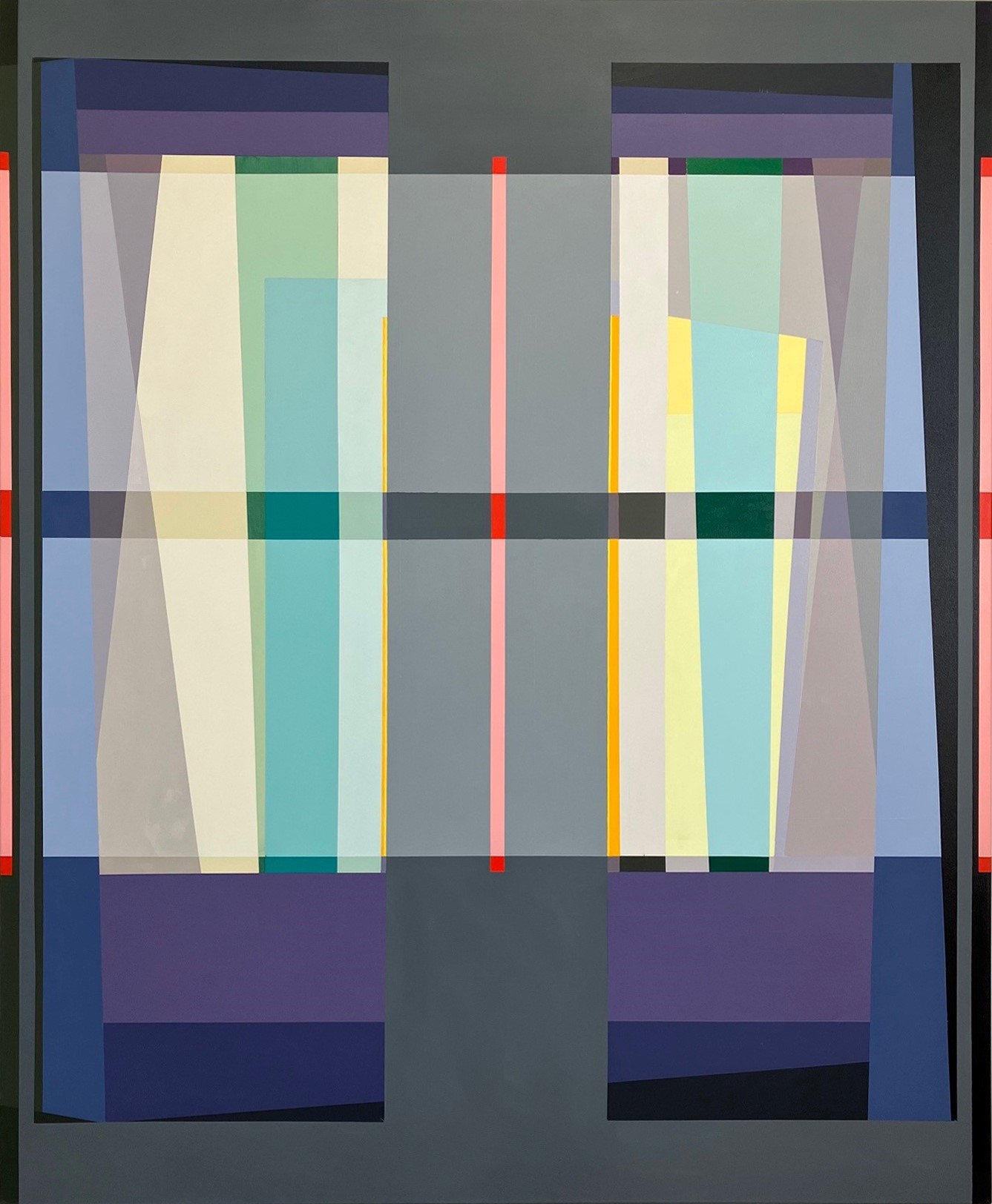 Jeremy Kirwan-Ward, Little Majestic #3/23, 2023, acrylic on canvas, 137 x 112cm