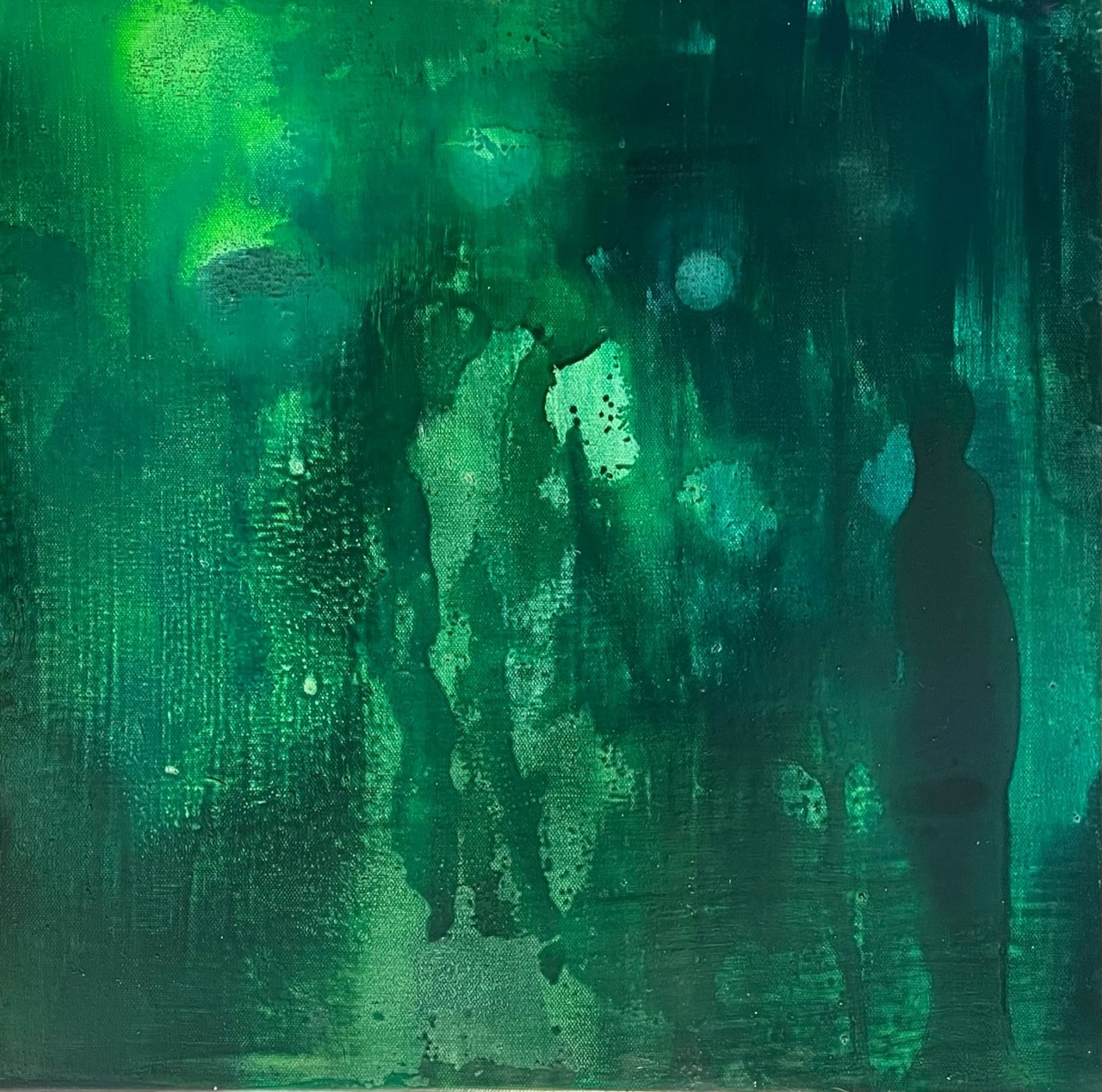 Jo Darbyshire, The Sea #3, 2022, oil on canvas, 50 x 50cm