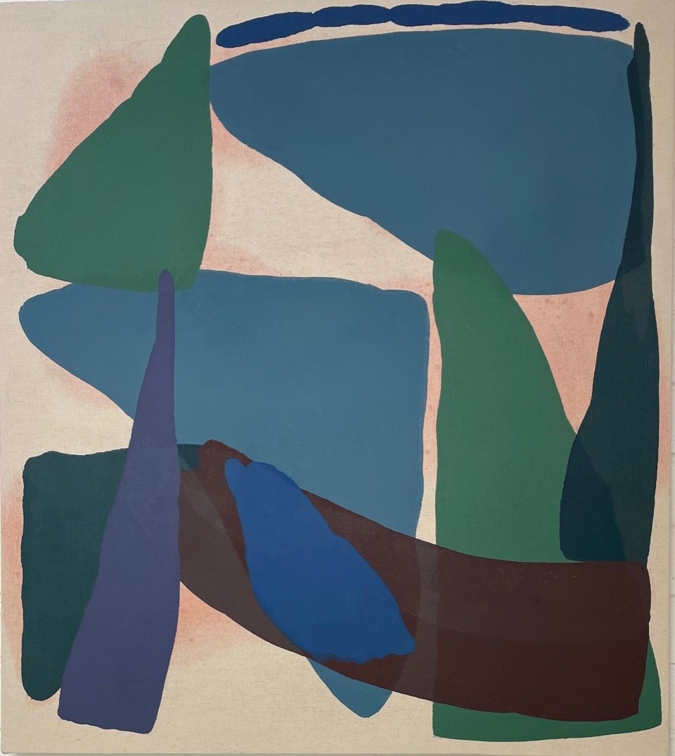 Giles Hohnen, 2021#29, oil on canvas, 91 x 81cm