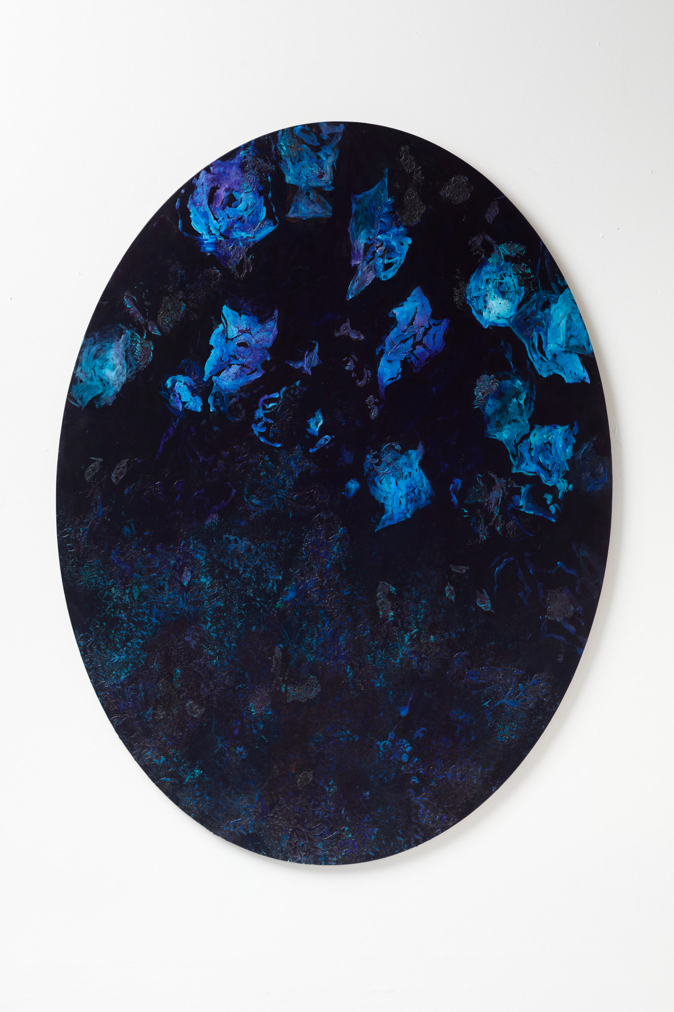 Angela Stewart, Nocturne 8, 2023, oil and acrylic on board, 90 x 68cm