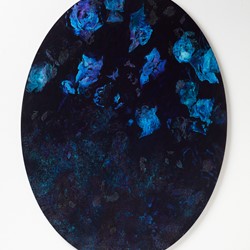 Angela Stewart, Nocturne 8, 2023, oil and acrylic on board, 90 x 68cm